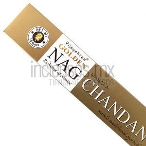 Incienso Vijayshree GOLDEN Nag Chandan (15 gramos)