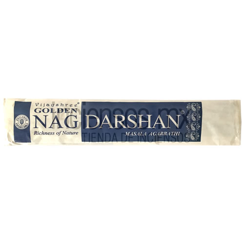 Incienso Vijayshree GOLDEN Nag Darshan (15 gramos)