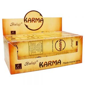 Incienso Balaji Karma (Masala) [180 gramos]