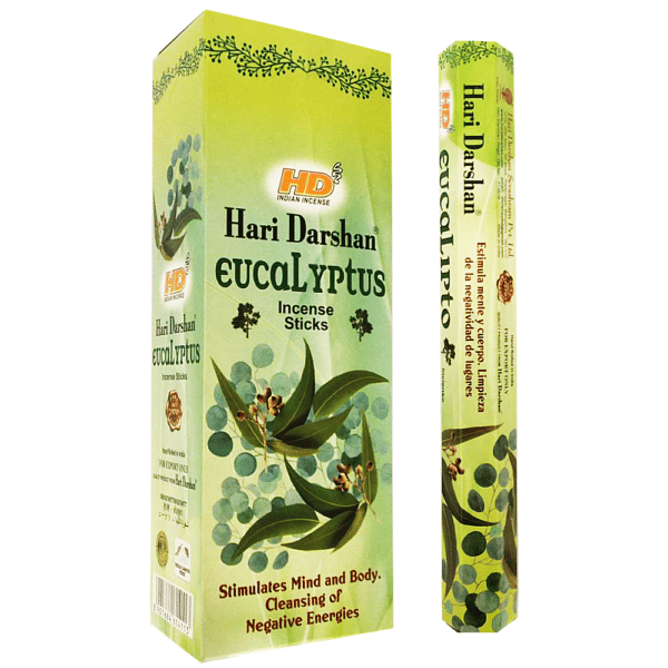 Incienso Hari Darshan Eucalipto (120 varitas)
