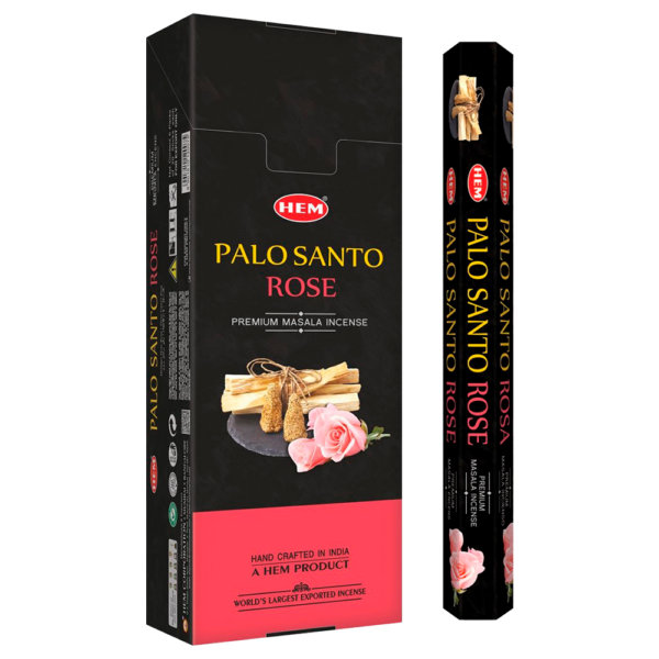 Incienso HEM de Palo Santo + Rosa